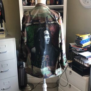 Bob Marley Army Jacket
